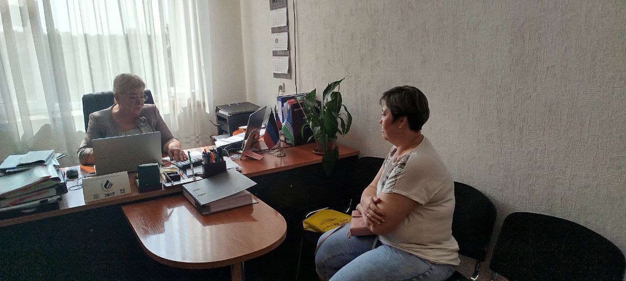 Председатель Володарского муниципального совета Кунак Наталья Анатольевна провела прием граждан..