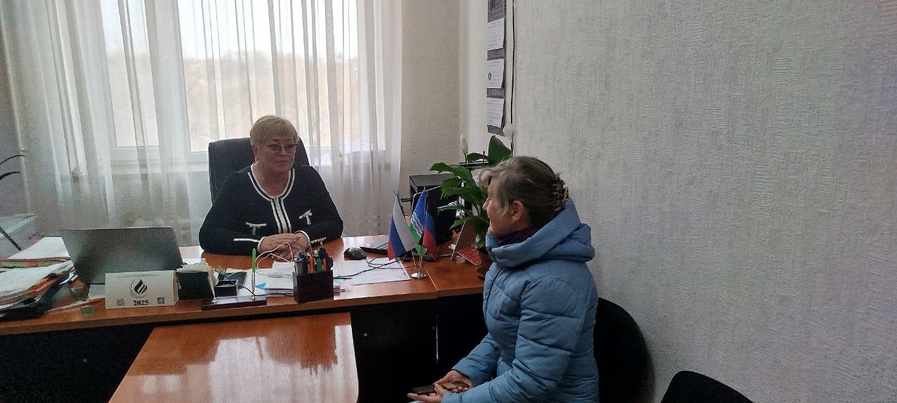 Председатель Володарского муниципального совета Кунак Наталья Анатольевна провела прием граждан.