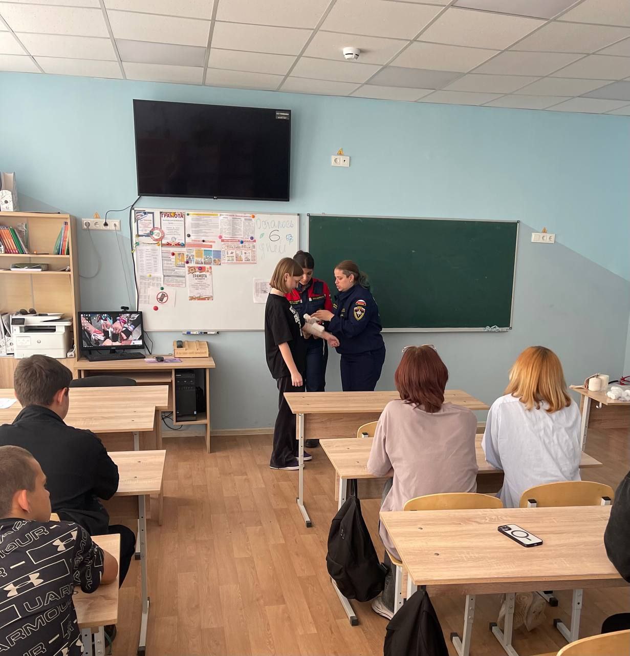 19.05.2025 практическое занятие &quot;Иммобилизация пострадавших конечностей&quot;.