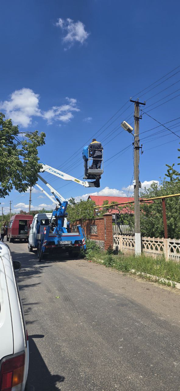  в Володарском муниципальном округе продолжается ремонт и расширение сети уличного освещения..